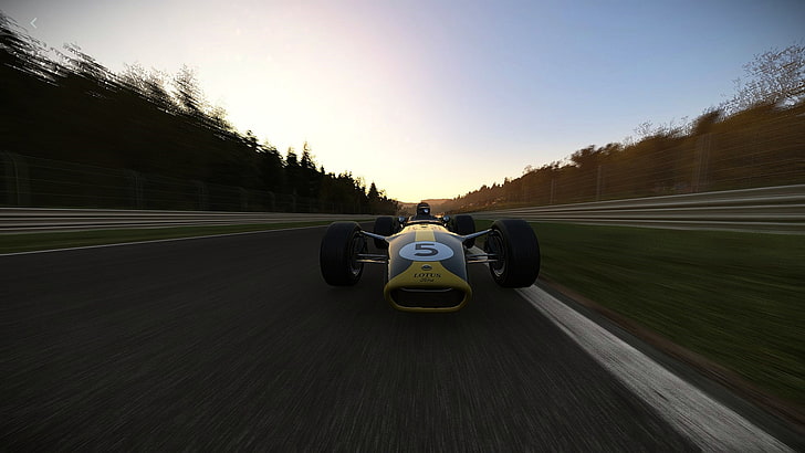 1968 Lotus 49, Spa-Francorchamps, Project cars, sky, road, transportation