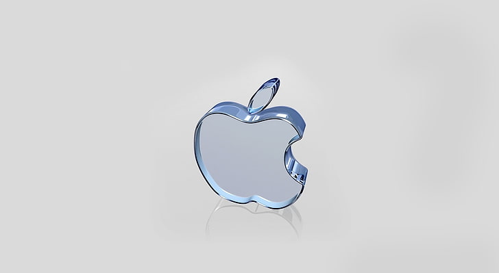 Apple Glass Logo HD Wallpaper, Apple logo, Computers, Mac, love, HD wallpaper