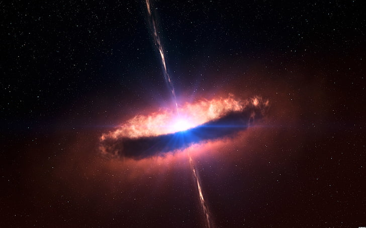 Darkness Explosion Supernova Space Stars HD Art, Light, Galaxy