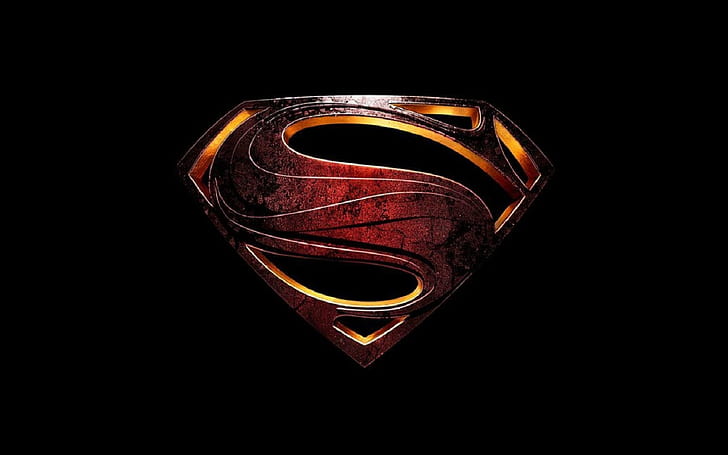 HD wallpaper: Superman, Man Of Steel, Black, Movie, Superhero, Superman Logo  | Wallpaper Flare
