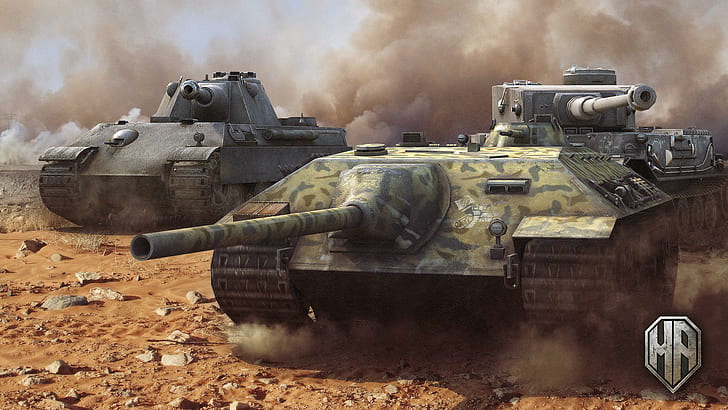 World of Tanks Tanks Panther II Pz.Kpfw. VI Tiger (P) E-25 Games 3D Graphics, HD wallpaper