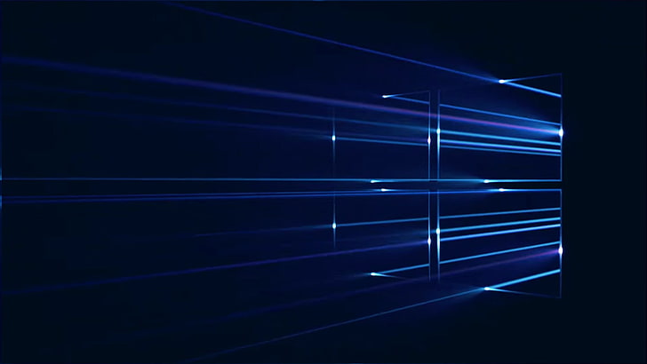 Microsoft Windows 10 Desktop Wallpaper 09, Microsoft Windows logo HD wallpaper