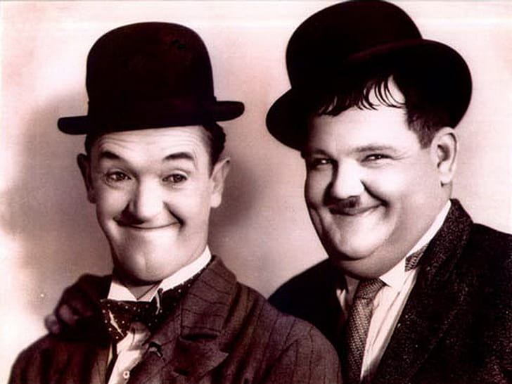 comedians comical Laurel And Hardy Entertainment Movies HD Art
