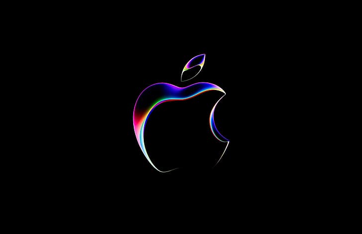 HD wallpaper: Apple Inc., apples, simple background, minimalism, logo ...