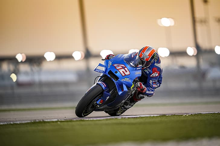 Moto GP, Alex Rins, Suzuki 1000R, HD wallpaper