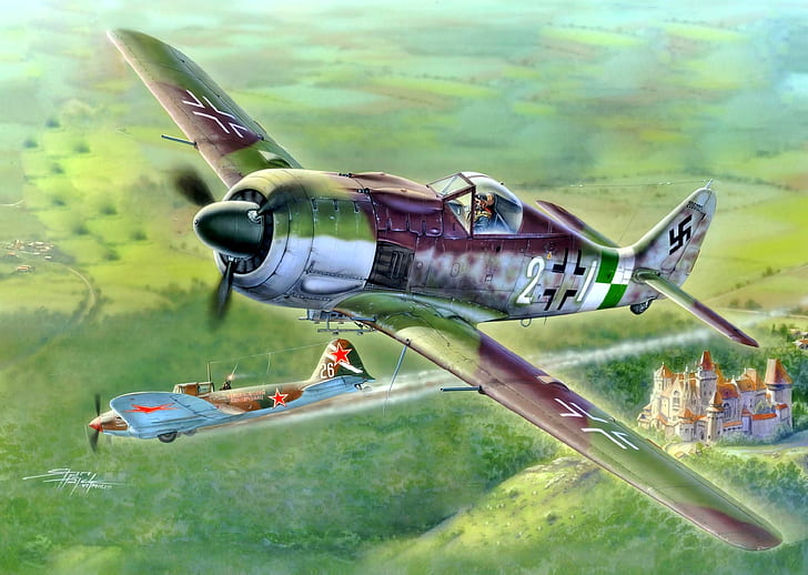Focke-Wulf 190, Il-2, Fw.190A-9, Black Death