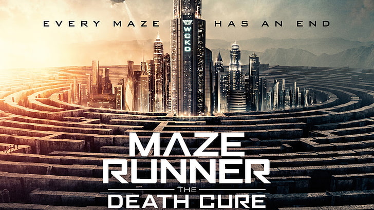 Action, Sci-Fi, 2018, Maze Runner The Death Cure, Thriller, HD wallpaper