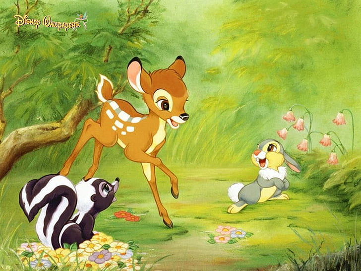 Childrens Wallpaper  Wall Murals  Bambi Disney  Fototapetart Amazing  Digital Wallpapers add dimension and character for childrens bedrooms