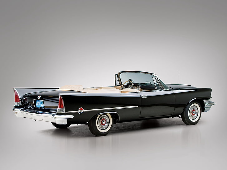 1957, 300c, chrysler, convertible, luxury, retro, HD wallpaper