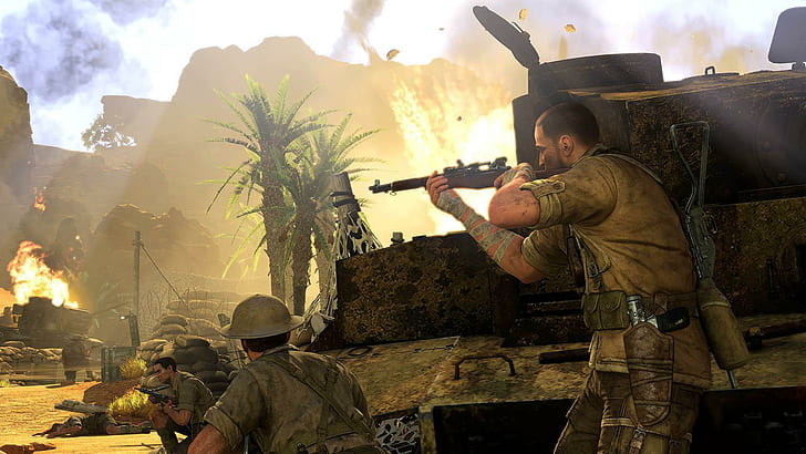 Sniper Elite III Afrika 2014 HD, 1920x1080, game, HD wallpaper