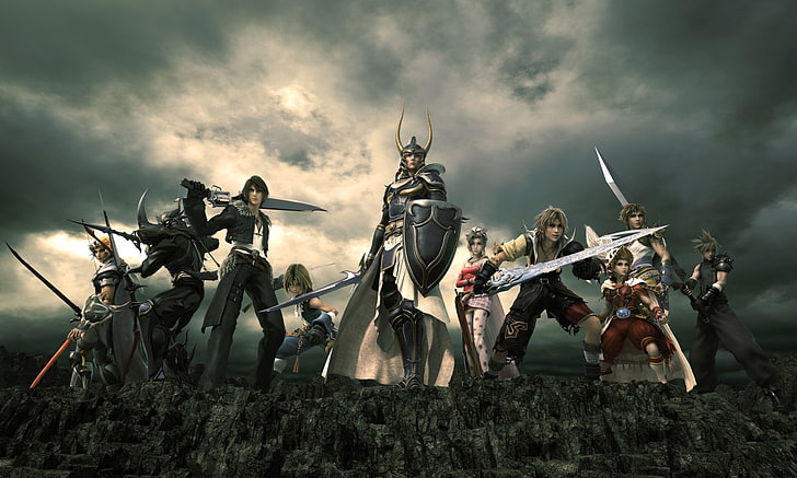 Final Fantasy, Dissidia: Final Fantasy, Bartz Klauser, Cecil Harvey, HD wallpaper