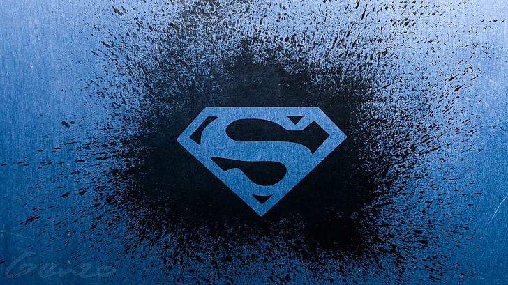 Superman logo illustration, HD wallpaper