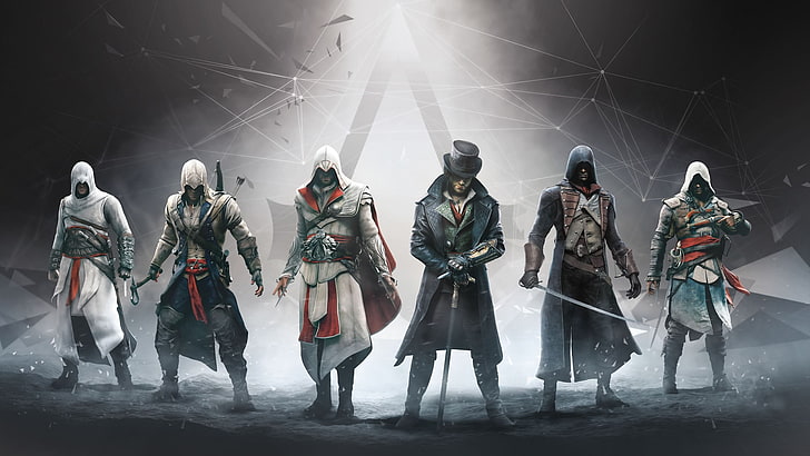 Assassin's Creed illustration, video games, Assassin's Creed Syndicate, HD wallpaper
