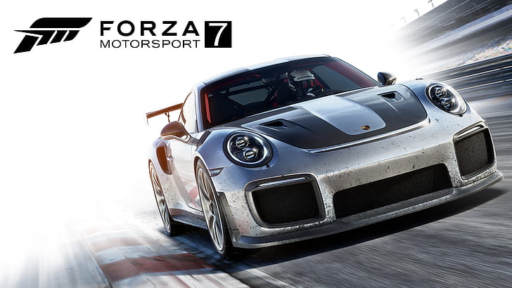 4K, 8K, Porsche 911 GT2 RS, Forza Motorsport 7, 2018, HD wallpaper
