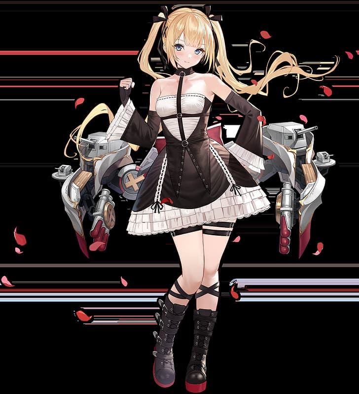 anime girls, Azur Lane, Dead or Alive, Marie Rose, maid outfit