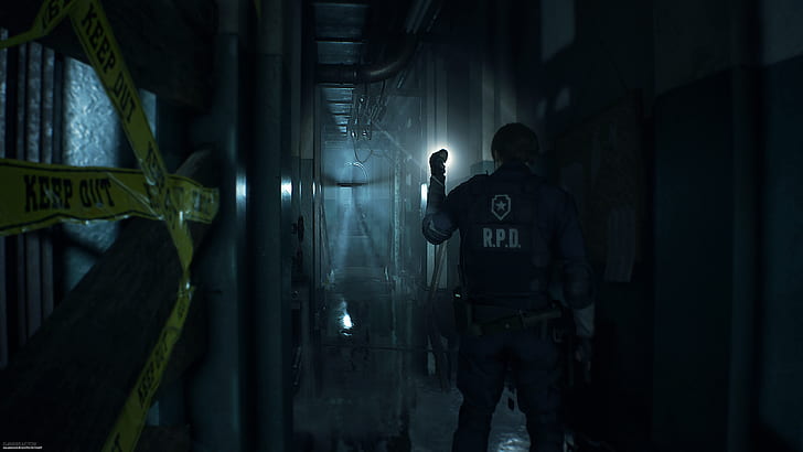 Resident Evil 2, video games, Claire Redfield, Leon Kennedy, HD wallpaper