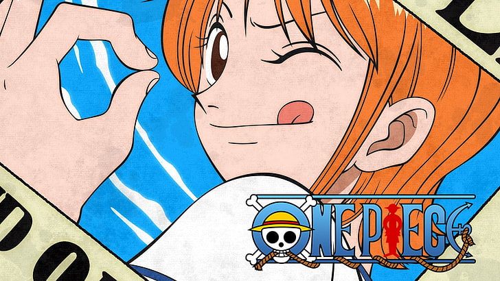 Anime, One Piece, Nami (One Piece), creativity, art and craft, HD wallpaper