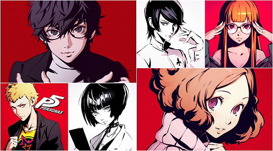 HD wallpaper: Persona, Persona 5, Anime, Ann Takamaki, Futaba Sakura ...