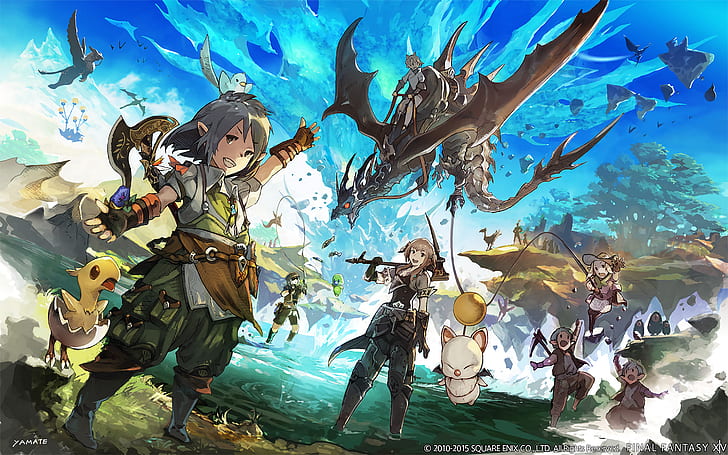 Final Fantasy XIV: A Realm Reborn, video games, Video Game Art, HD wallpaper