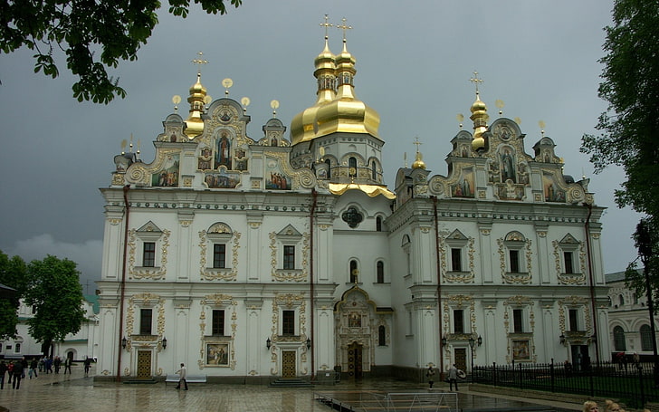 Kyiv, Ukraine, Lavra, old building, building exterior, architecture