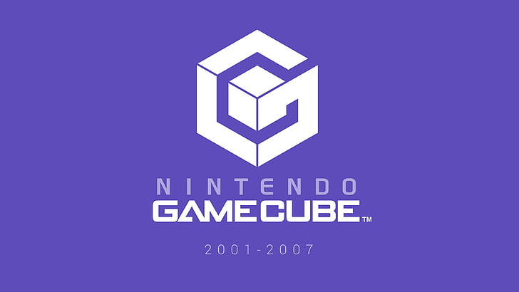 GameCube, video games, Nintendo, logo, communication, text, HD wallpaper