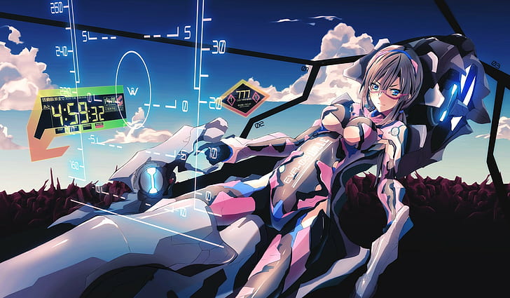 Neon Genesis Evangelion, Makinami Mari, arts culture and entertainment, HD wallpaper
