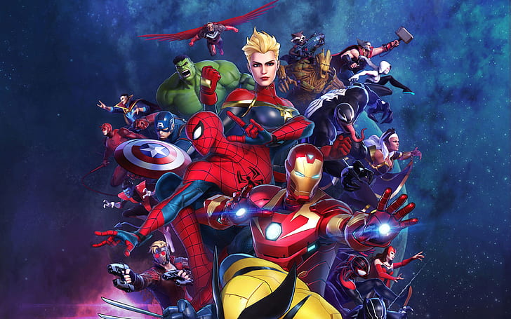 HD wallpaper: Video Game, Marvel Ultimate Alliance 3: The Black Order,  Captain America | Wallpaper Flare