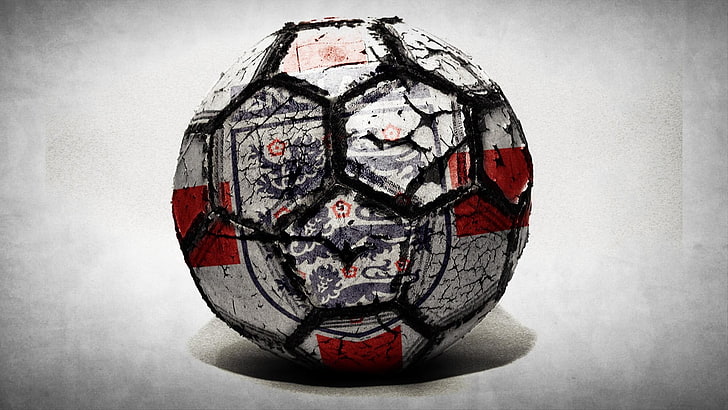 soccer ball illustration, creativity, art and craft, indoors, HD wallpaper
