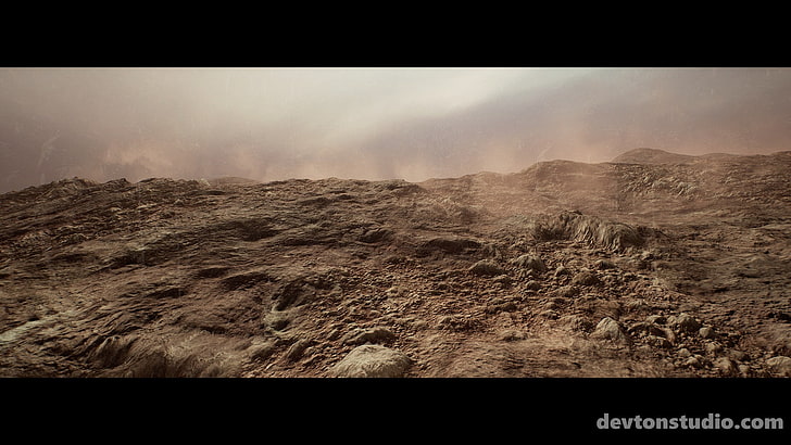 CGI, desert, environment, nature, landscape, scenics - nature, HD wallpaper