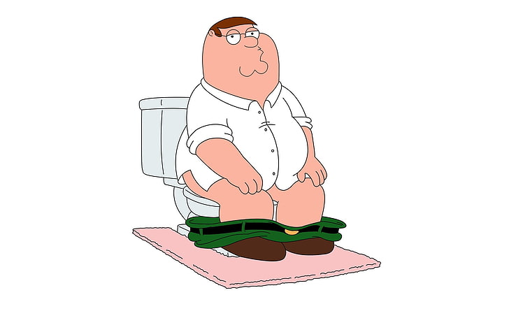 family guy peter griffin, creativity, white background, representation