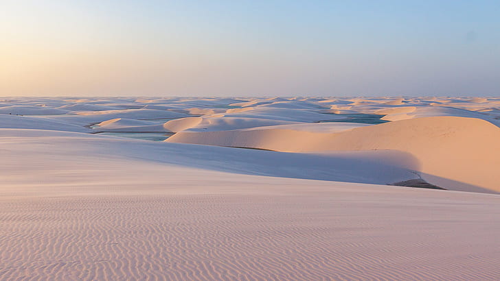 photography, sand, desert, nature, sand dunes, HD wallpaper