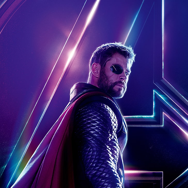 4K, 5K, Avengers: Infinity War, Thor, Chris Hemsworth, HD wallpaper