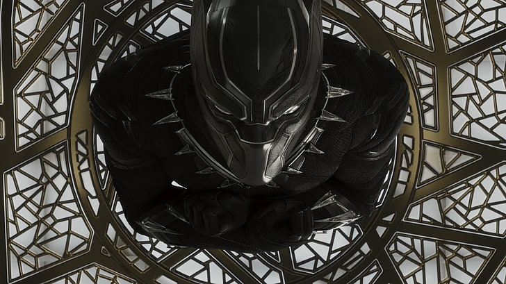 black and gray motorcycle helmet, Marvel Cinematic Universe, Black Panther