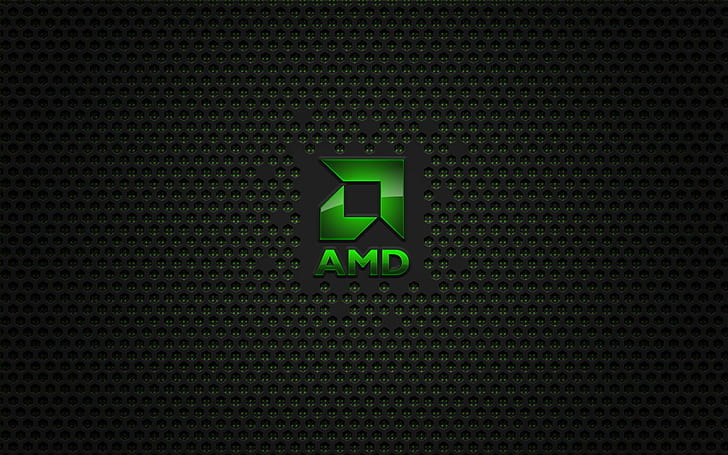 amd, brand, computer, logo, background, HD wallpaper