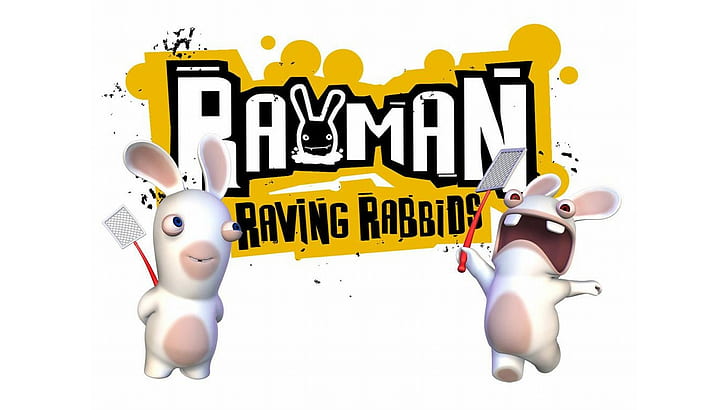 rayman raving rabbids, HD wallpaper