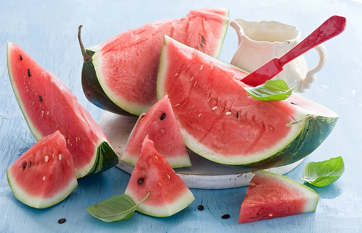 watermelon fruit, melons, food, food and drink, healthy eating