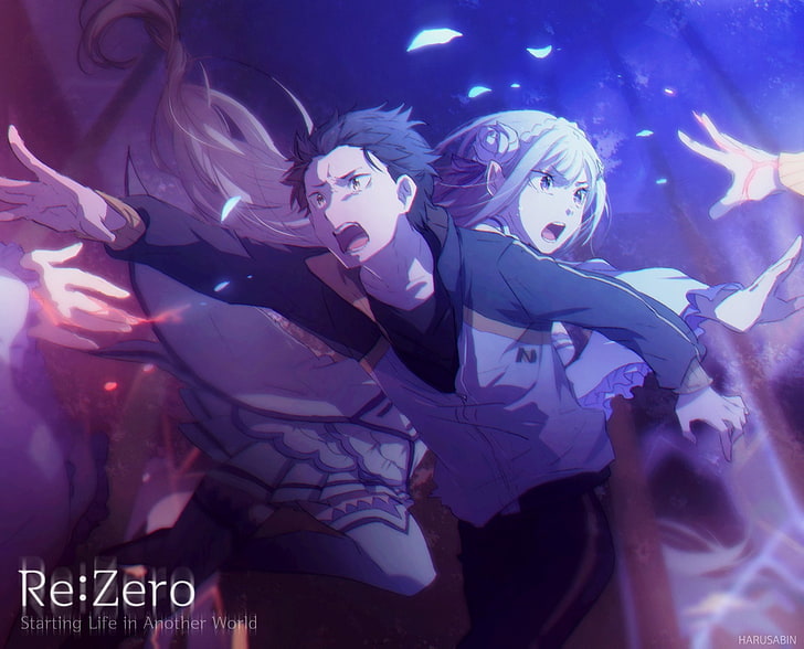 Anime, Re:ZERO -Starting Life in Another World-, Emilia (Re:ZERO), HD wallpaper