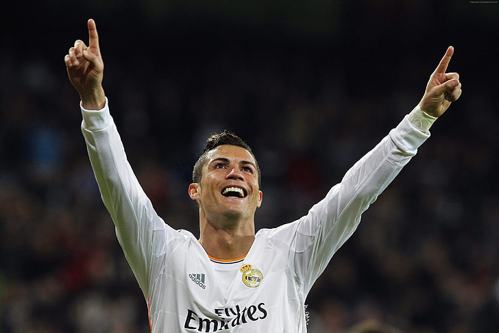 Cristiano Ronaldo, Real Madrid, Portugal, football player, human arm, HD wallpaper
