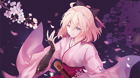 HD wallpaper: Sakura Saber, anime, girls with swords, Fate Series, anime  girls | Wallpaper Flare