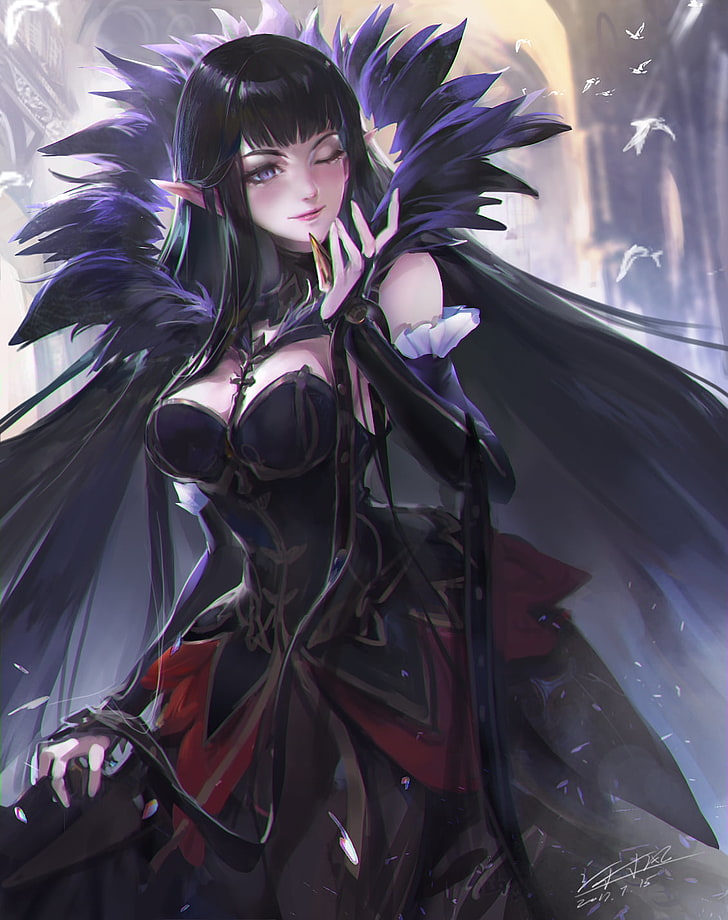 purple haired female anime character, Fate Series, Fate/Apocrypha