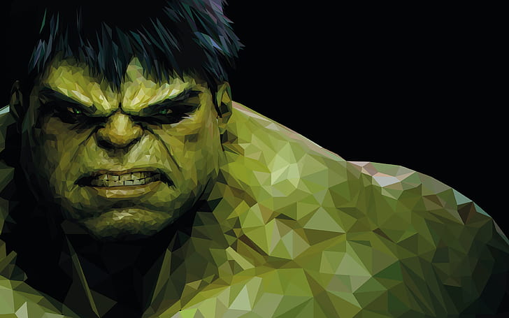Hulk Low-poly