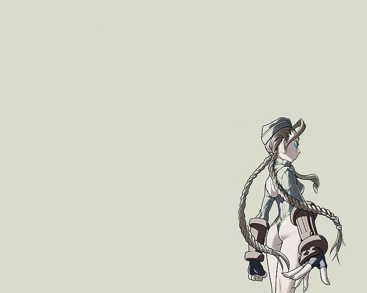 female animated character wallpaper, Cammy White, Street Fighter