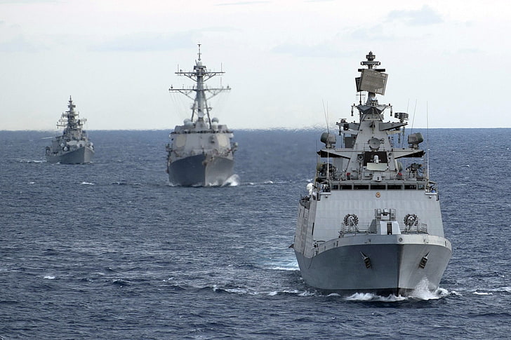 HD wallpaper: warship, Indian-Navy, transportation, nautical vessel,  military | Wallpaper Flare