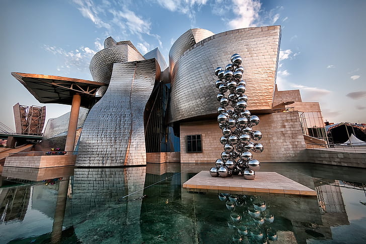 Spain, Bilbao, Museo Guggenheim Bilbao