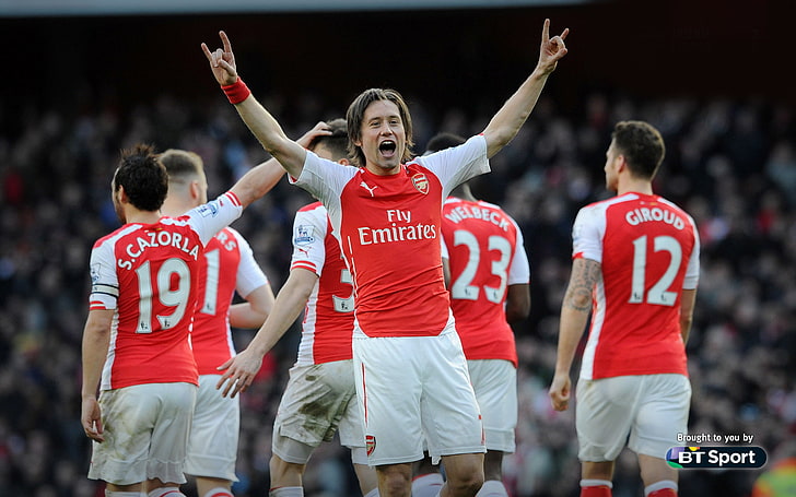 Hd Wallpaper Background Arsenal Players Football Club The