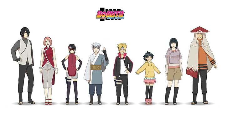 Boruto characters wallpaper, Anime, Boruto: Naruto the Movie, HD wallpaper