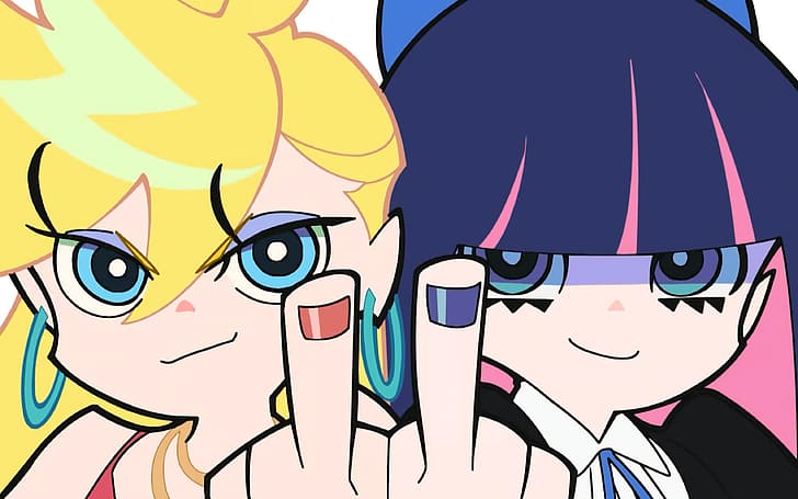 Anarchy Panty, Anarchy Stocking, Panty and Stocking with Garterbelt, HD wallpaper