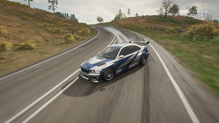 BMW, BMW M3 E46, E-46, Forza Horizon 4, Need for Speed, Need for Speed: Most Wanted, HD wallpaper