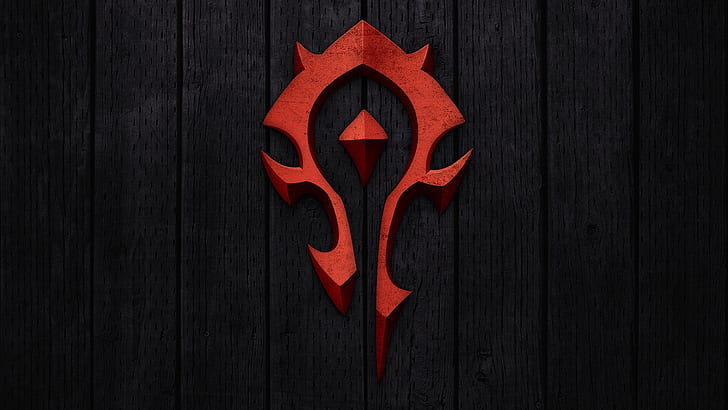 world of warcraft, horde, symbol, background, red