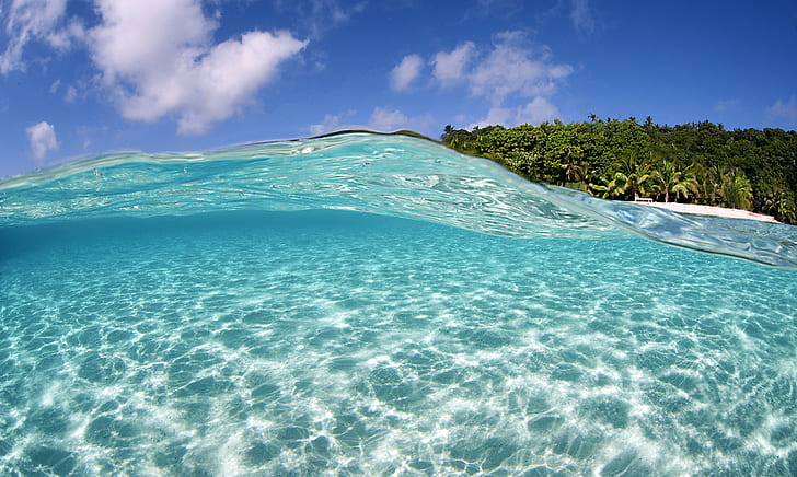 Tropical Beach In Vava’u Tonga Desktop Hd Wallpaper